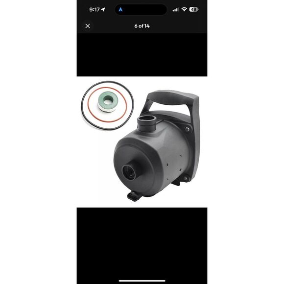 R0723100 Pool Pump Body For Zodiac & Polaris PB4SQ Booster Pump - Picture 3 of 7